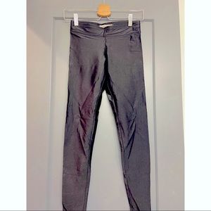Barely Worn - Garage Shiny Black Leggings - Small